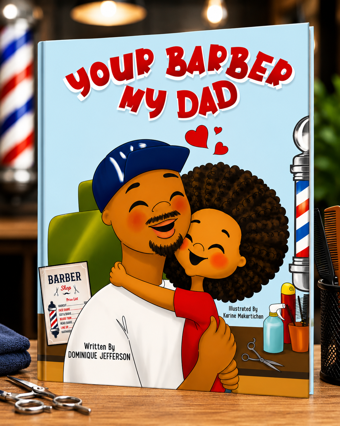 YOUR BARBER MY DAD CHILDREN’S BOOK