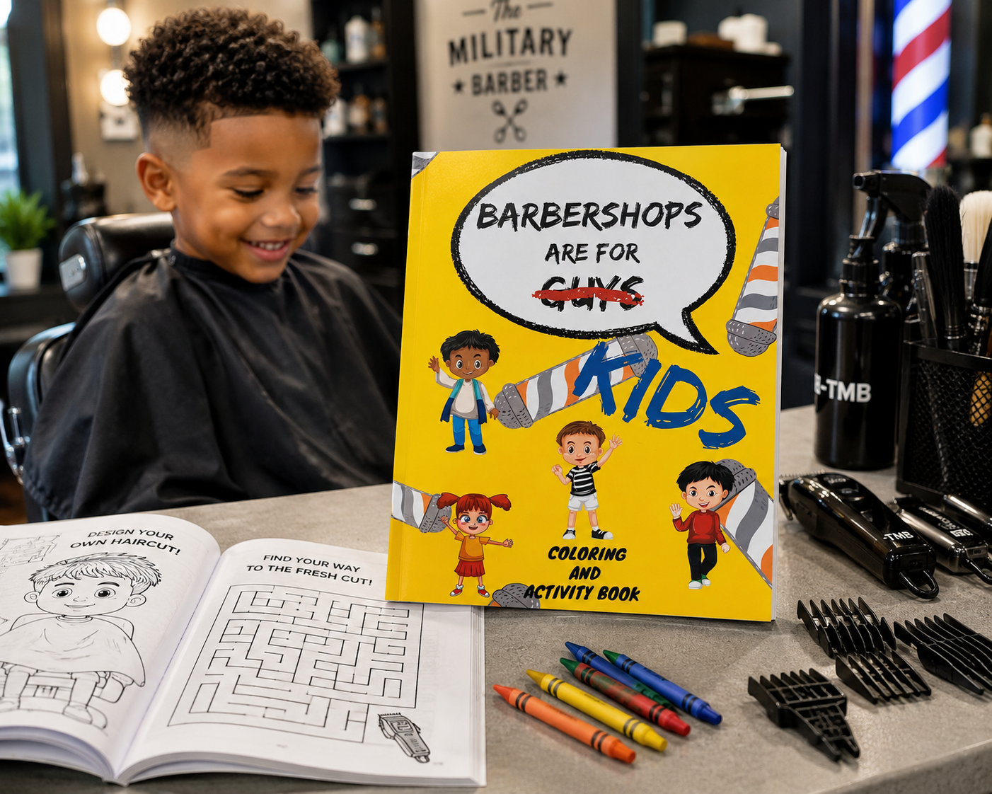 BARBERSHOPS ARE FOR KIDS