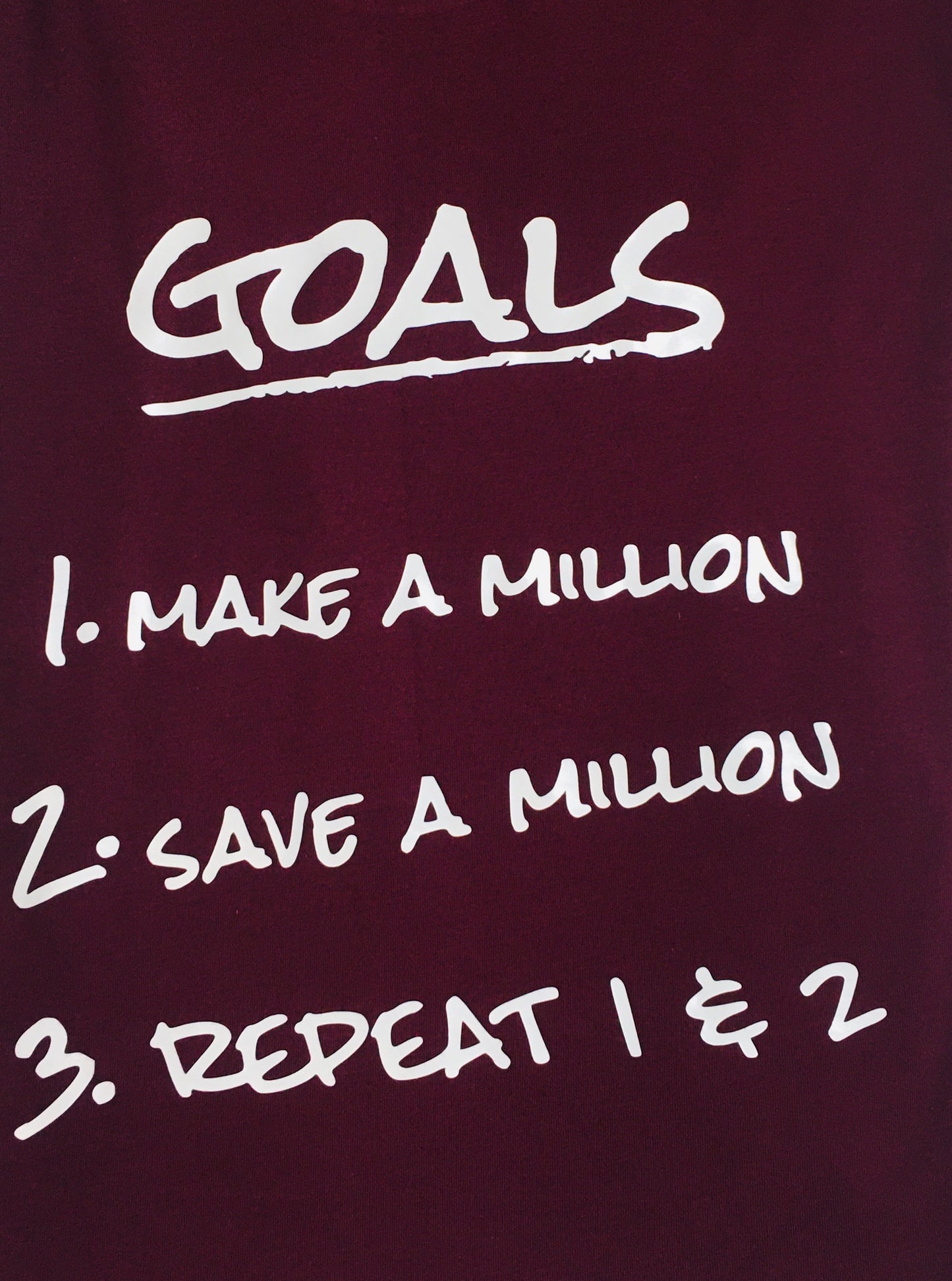 GOALS TEE