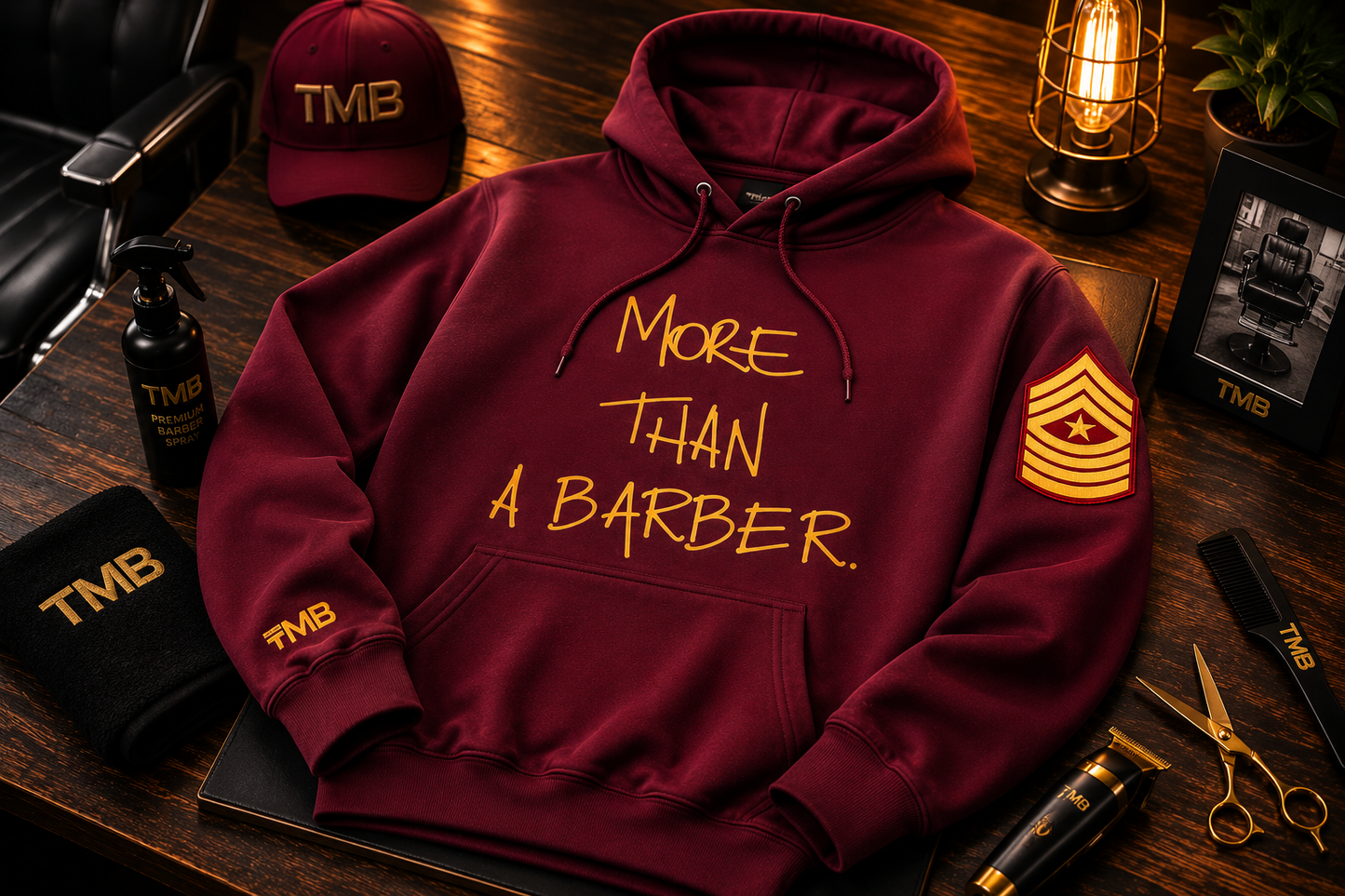 MORE THAN BARBER HOODIE
