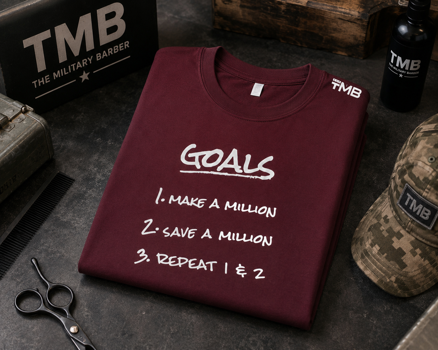GOALS TEE