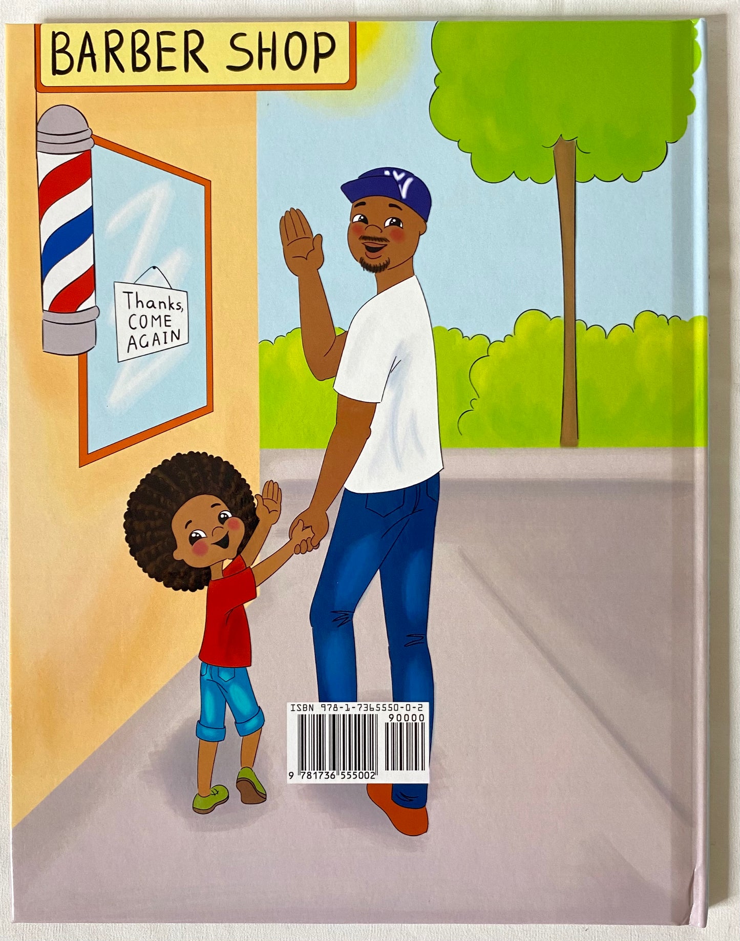 YOUR BARBER MY DAD CHILDREN’S BOOK